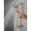 Ensemble de robinet de baignoire Arvo 14 Series en or brossé avec pomme de douche double 2 en 1 In2ition avec douchette combinée, ensemble de garniture de valve, bronze champagne (valve incluse)-58972589