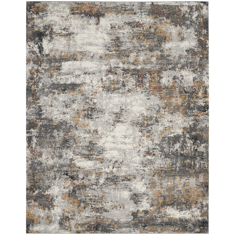 Abstract Indoor Rug, Rectangle 9' x 12'