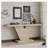 66" L Modern X-Leg Console Table with Solid Wood Veneer-1935204003
