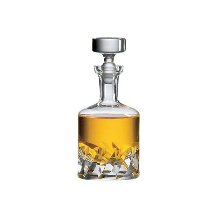 Hand-Cut Lead-Free Crystal Glass Whiskey Decanter Set