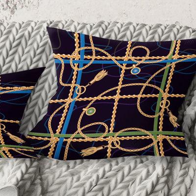 Trendy Chain Pattern Pillow