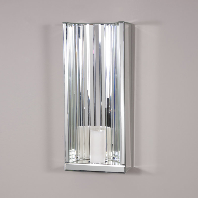 Kaj Glass Candle Wall Light