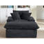 Fauteuil d'appoint avec repose-pieds-943527420