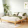 Ruberta 10" High Solid Wood Platform Bed, Easy Assembly, No Squeak