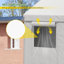 Carport Canopy & Party Tent, Multi-Purpose Portable Garage with Removable Sidewalls and Mesh Windows-216223129-216223120