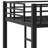 Elevated Loft Bed Featuring Sturdy Guardrails And User-Friendly Ladder