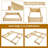 Tavion Wood Raised Garden Bed