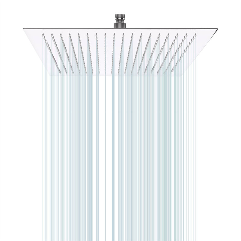 Rain Adjustable Shower Head 1.8 GPM GPM