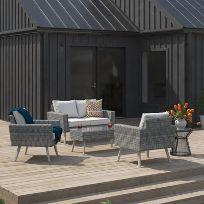 4 - Person Patio Conversation Set
