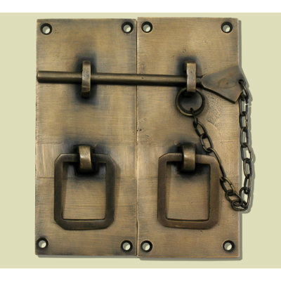 Rectangular Latch with Handle