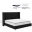 Lit plateforme tapissier noir Addesyn-1884380805-1884380806