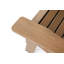 Folding Adirondack Chair With Hideaway Footrest And Cup Holder
