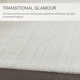 Crista Hand-Loomed Wool Area Rug in Bright White/Flint Gray/Whitecap Gray