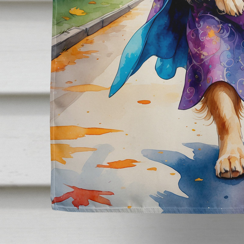 Drapeau de maison Weimaraner, Golden retriever