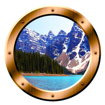 Landscape & Nature Non-Wall Damaging Wall Decal