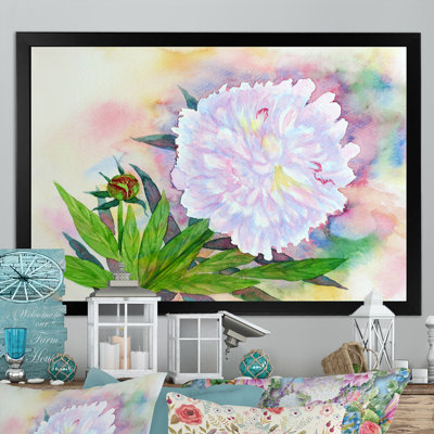 " White Peony In Summer "