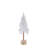 Flocked Pine Tree Tabletop Décor