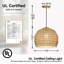 Luminaire suspendu 13 po Boho Tropical Coastal