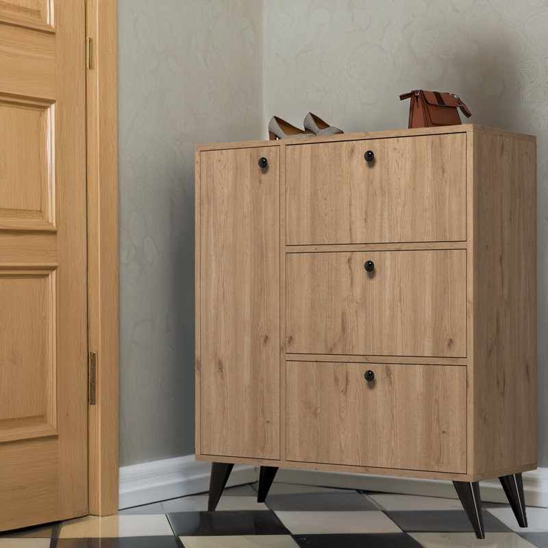 12 Pair Shoe Storage Cabinet