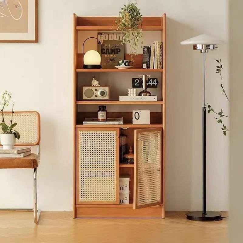 Simple and Classic Solid Wood Display Cabinet