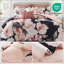Ensemble de couette 7 pièces pour lit queen, 229 x 229 cm, en coton imprimé hypoallergénique-135278189