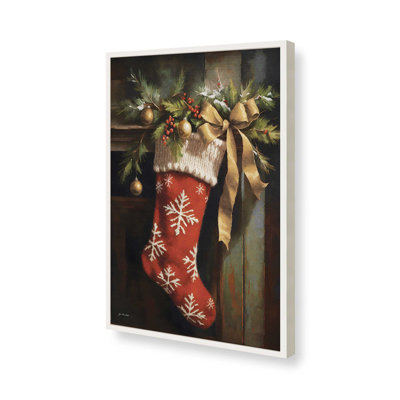 Impression sur toile «Awaiting Santa» par Jo Moulton