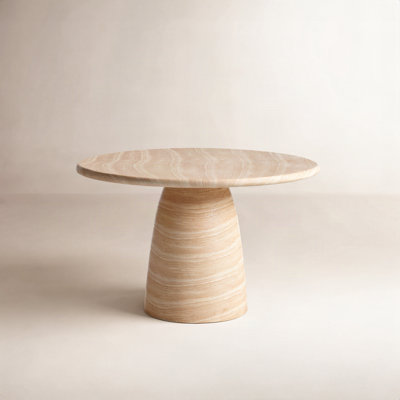 Manya Dining Table-Sand Striae