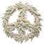 Peace 14" Wool Wreath-1013485777