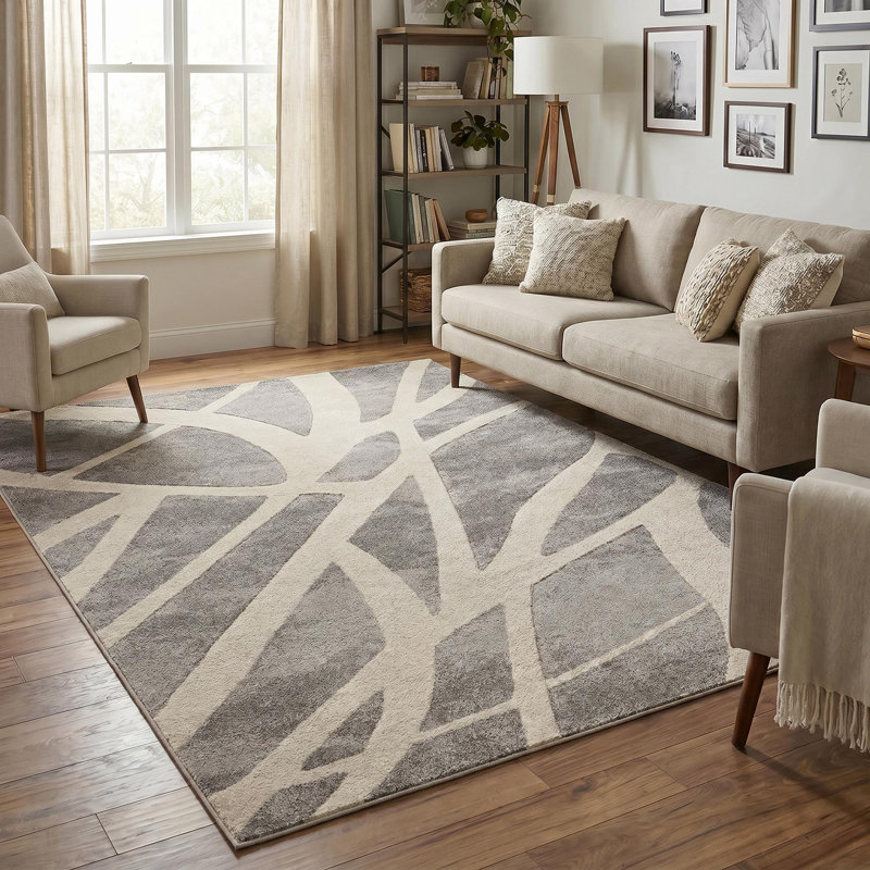 Chaiken Area Rug, 160 x 230 cm (Rectangular), GREY