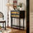 Retro Elegant Solid Wood Console Table