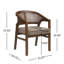 Chaises de salle à manger en bois Stanley avec dossier en canne et siège rembourré-1492228610-1492228609