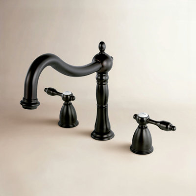 Tudor Deck-Mounted Roman Tub Faucet