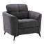 Fauteuil en velours l 39 po Jolette
