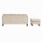 L-Shaped Sofa with Padded Cashmere-1234071622