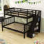 Lit superposé simple en bois avec tablettes Crissa Kids-1961111690