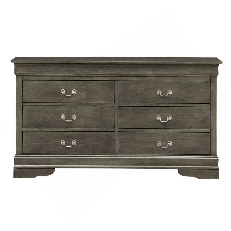 Commode Louis Phillipe G3105-D, gris, Gris