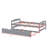 Platform Bed With Trundle-2036471668