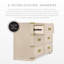 Paris 6 Drawer Dresser, Whitewash Ash