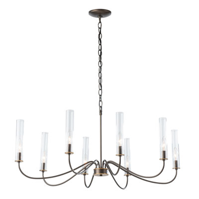 Grace 8 - Light Candle Style Classic/Traditional Chandelier