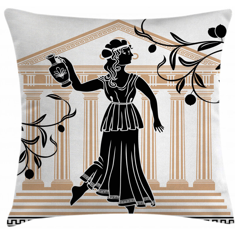 Housse de coussin décoratif 40" intérieur/extérieur