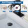 Bathroom Sink Stainless Steel Pop Up Drain Without Overflow(1 Pcs)
