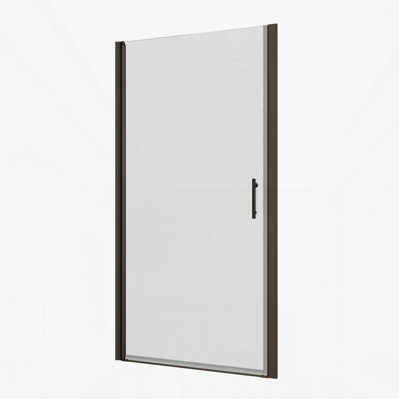 Réglage de 1 3/8 po, finition de porte de douche pivotante universelle 2872