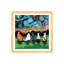 «Starry Cats» par Aja Trêves - reproduction d'art sur-49703738-49703739