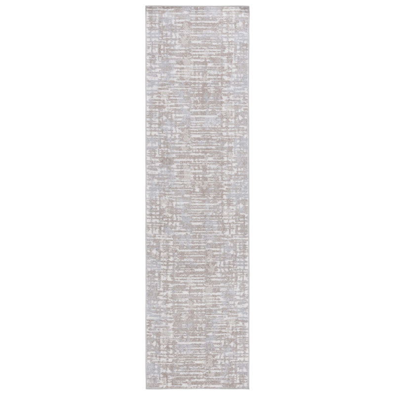 Velauthan Performance Machine Washable Abstract Rug, Runner 2'2" x 8'