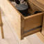 RiaWOOD Wall-Mounted Chest – Solid Oak
