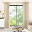 Tringle à rideaux simple réglable avec fleuron à losanges - Tringle à draperie télescopique pour fenêtre sur mesure, support robuste pour tous les types de rideaux (paquet de 2)-2104689990-2104689995