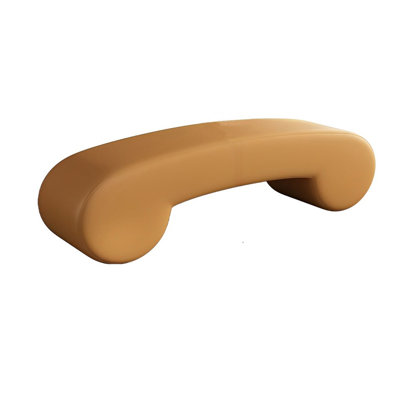 Banc rembourré en cuir Tierone Match