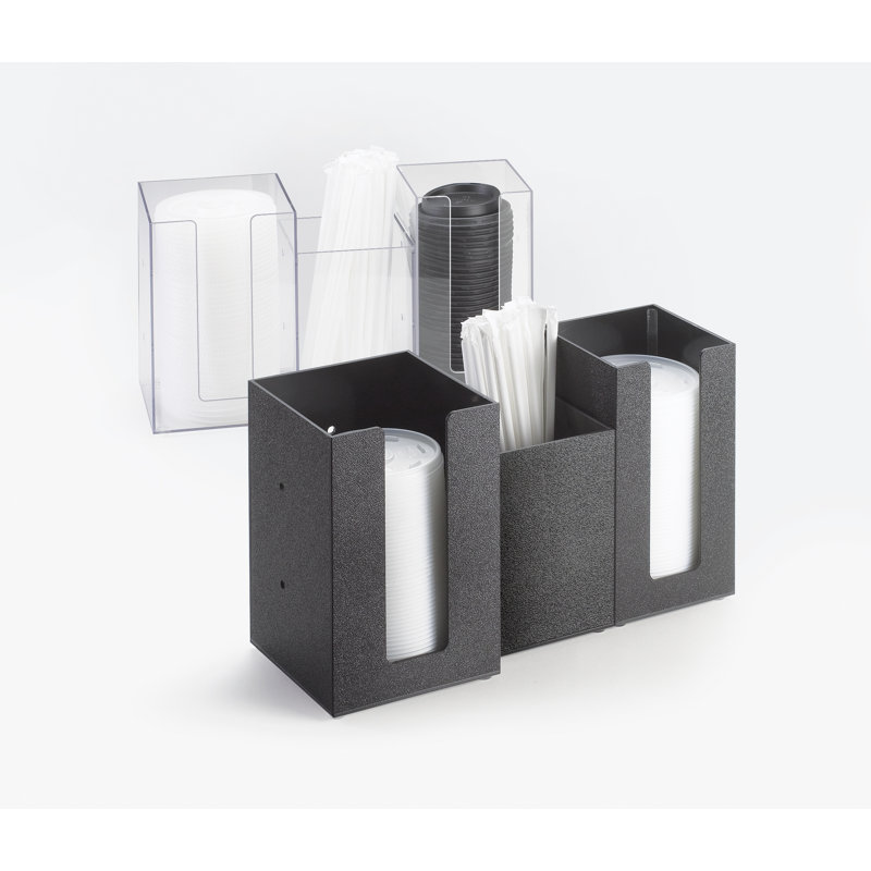 Classic Modular Countertop Lid Holder, Black