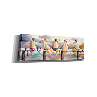 «On The Jetty II» par Ronald West, art mural sur toile
