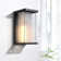 Shackelford Black 1 - Bulb 13.3'' H Outdoor Flush Mount with Dusk to Dawn